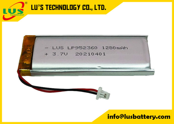 엘이디 조명등을 위한 1200 mah 리포 배터리 LP961766 / LP951768 3.7v 리튬 폴리머 셀