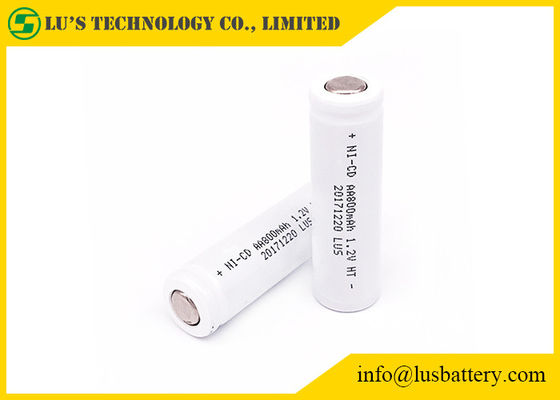 AA 800 mah 1.2v NICD 니켈 카드늄 전지 PVC 1.2v 재충전 전지