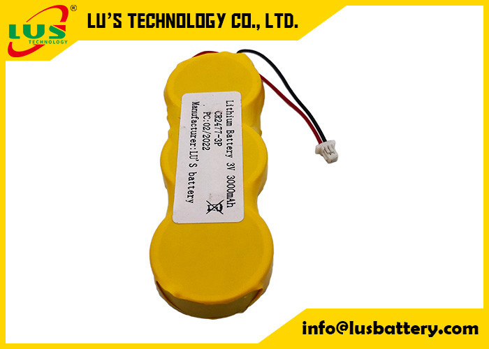 코인 전지 건전지 팩 3000 mah 버튼 셀 배터리 팩 CR2477 3.0 볼트 리튬 배터리
