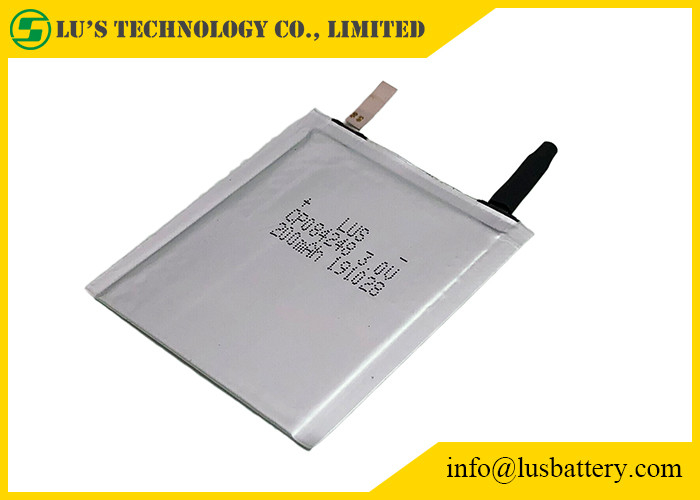 탄력적인 채 추적 가능한 스마트 라벨을 위해 리튬 망간 전지 3.0v 200 mah CP084248을 패키징합니다