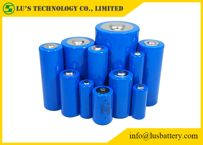 비 재충전이 가능한 ER14250 리튬 배터리 3.6 Ｖ 1/2 AA 1200mAh 사이즈 Lisocl2 건전지 팩