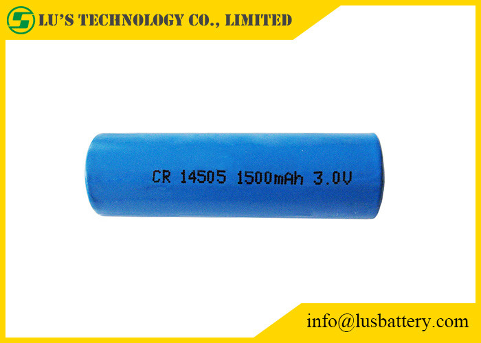 Cr14505 Aa 비 충전지 3v Cmos 백업 Cr 14505 원통 Li Mno2 전지