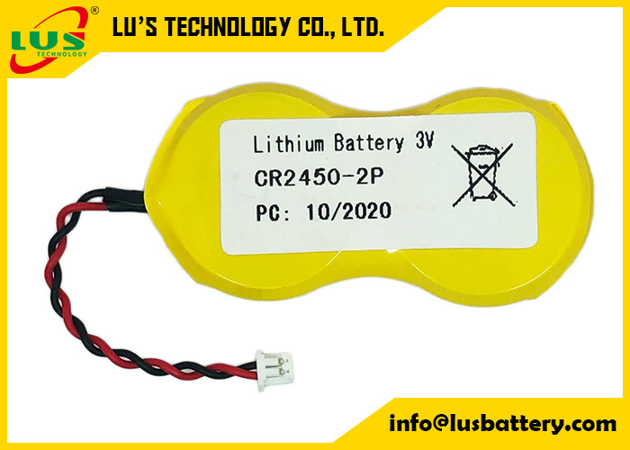 르프드를 위한 Cr2450-2p 3v 버튼 전지 1200 mah 전지법 이모스 1p2-A1