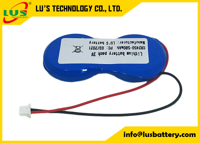 CR2450-2P 3V 1200 mah 전지법 IMOS 1P2-A1 리튬 금속 배터리