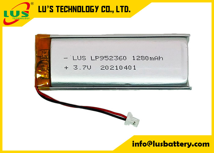 지적인 영사기를 위한 최고 얇은 중합체 리튬 전지 PL952360 3.7V Liion 건전지