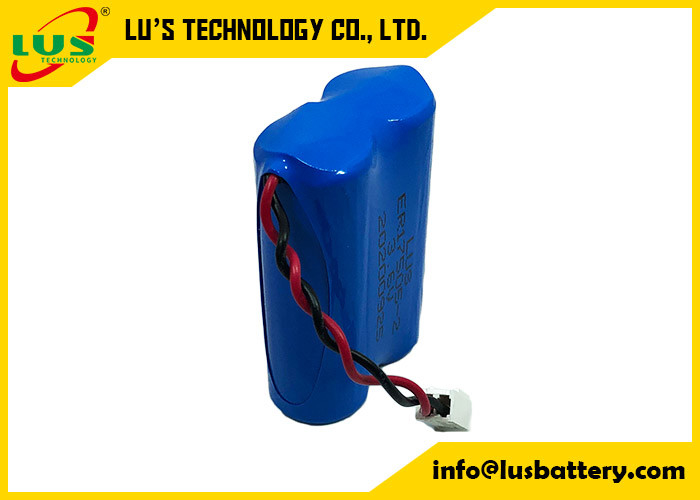 ER17505 3.6V 리튬 염화 티오닐 건전지 6800mah 크기 리튬 전지