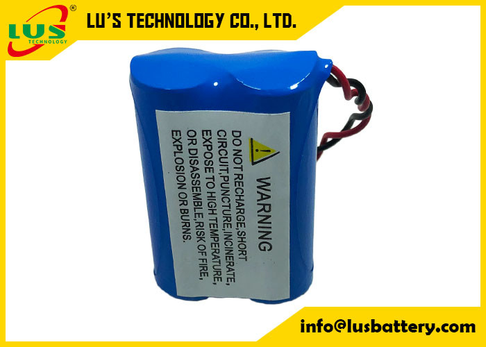 ER17505 3.6V 리튬 염화 티오닐 건전지 6800mah 크기 리튬 전지