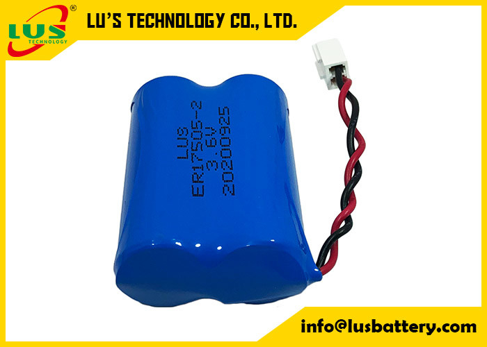 ER17505 3.6V 리튬 염화 티오닐 건전지 6800mah 크기 리튬 전지