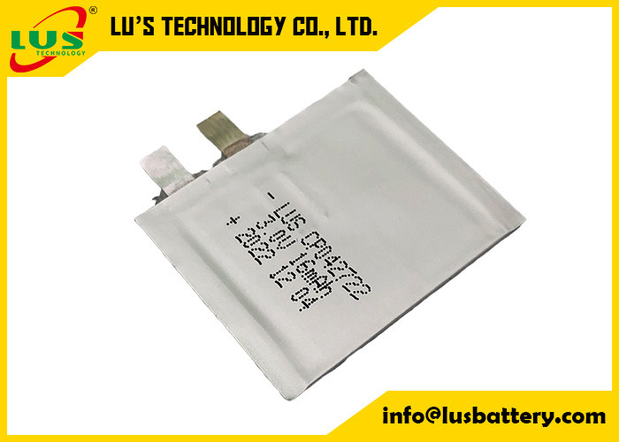 부드러운 꽉 찬 Li MnO2 배터리 16 mah 종이 박형 전지 3.0 볼트 CP042722 CP042922 CP042822
