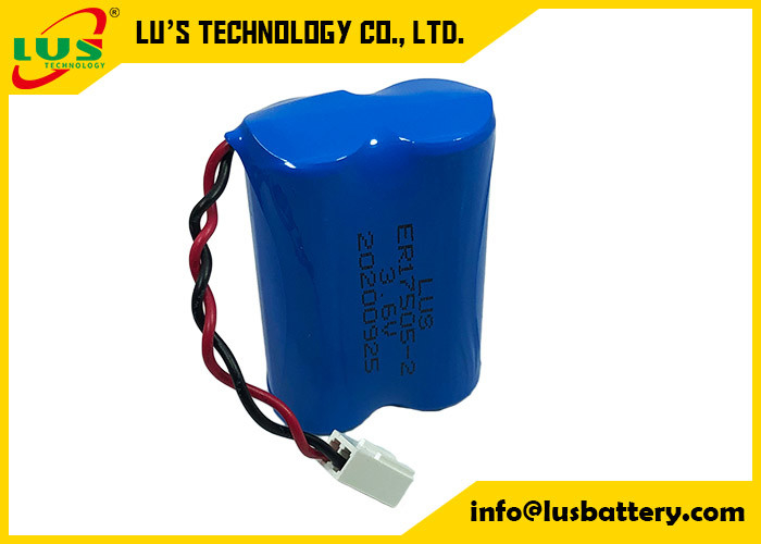 3.6v 6800 mah 리튬염화치오닐전지 팩 비 재충전이 가능한 ER17505 리튬 배터리