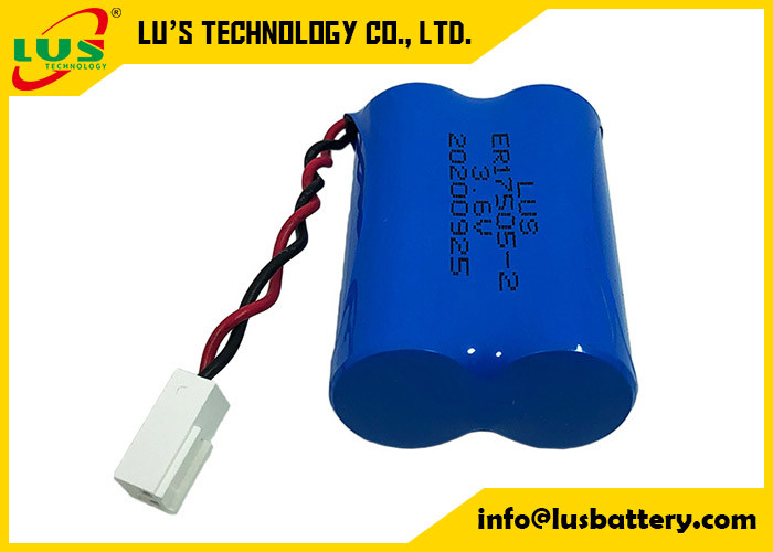 3.6v 6800 mah 리튬염화치오닐전지 팩 비 재충전이 가능한 ER17505 리튬 배터리