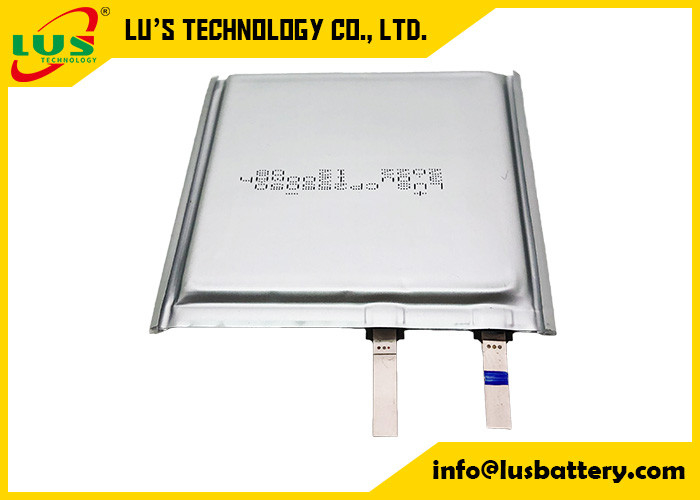 전자록을 위한 CP255050 3.0V 1200 mah 평평한 초박형 전지 탄력적 소프트 패키지