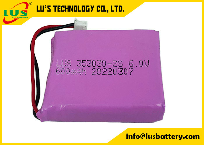 CPC 장치를 위한 CP353030 리튬 이산화 망간 건전지 팩 6 볼트 Li Mno2 배터리