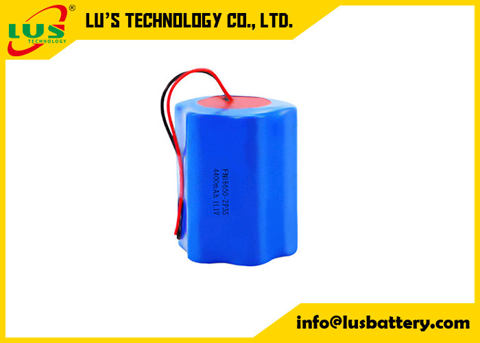 18650 2500 Mah 3s2p 11.1 V 5000 Mah 55.5wh 재충전 가능한 18650 리?? 배터리 팩 OEM 크기