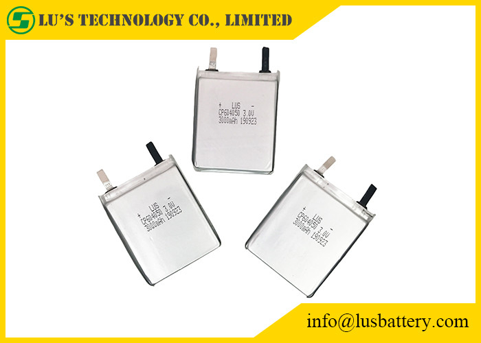 CP603956 3v 3200mAh 포스 머신용 초미세 림노2 배터리 LiMnO2 초미세 셀 3V CP603956 배터리