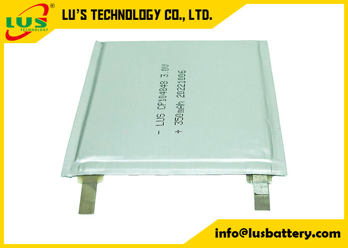 CP104848 3.0V 400mAh 림노2 울트라 얇은 재충전 불가능한 부드러운 리-미노2 평면 리?? 배터리 104848