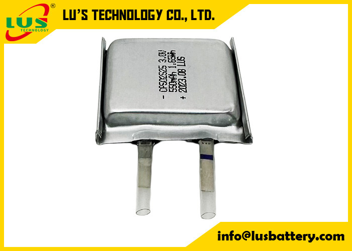 CP502525 3v 550mAh 소프트 팩 배터리 IOT 센서 CP502520 LiMnO2 얇은 셀 3.0V 얇은 유연 배터리
