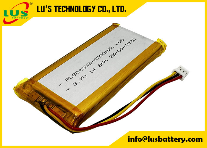 3.7 볼트 4000mAh 재충전 배터리 LP904388 리온 이온 배터리 4000mAh 3.7V 재충전 리?? 폴리머 이온 배터리