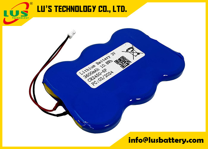CR2450 평행 CR2450-6P 맞춤형 3V 리?? 버튼 셀 배터리 3600mAh 시온 셀