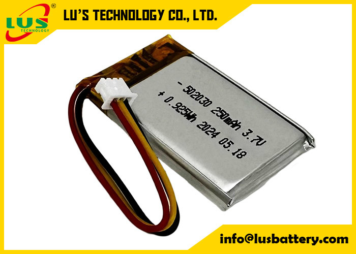 250mAh 리?? 폴리머 배터리 LP502030 3.7V 리 폴리머 배터리 LP502030 3.7V OEM