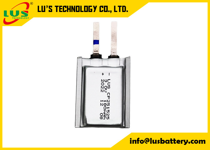 리?? 망간 이산화물 배터리 공급자 Cp251525 3.0V 150mAh LiMnO2 초 얇은 셀 3V