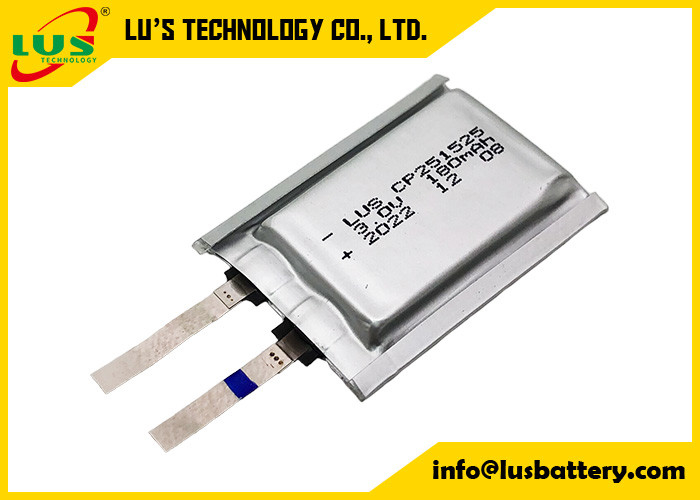 리?? 망간 이산화물 배터리 공급자 Cp251525 3.0V 150mAh LiMnO2 초 얇은 셀 3V