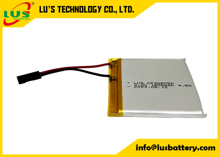 CP305050 전자 선반 라벨을 위한 원리 리?? 평면 배터리 셀 리?? 배터리 3v 1600mah