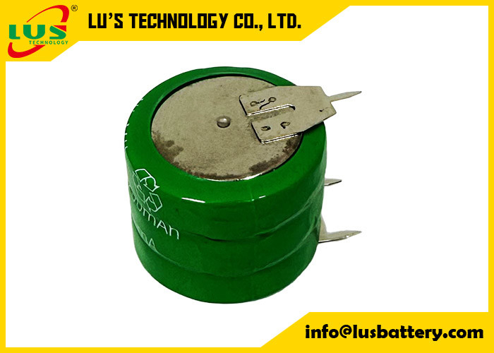 3.6V 250mAh 250H 재충전 Ni-MH 버튼 배터리 무선 전화 원격 제어 장난감 NiMH 배터리 셀