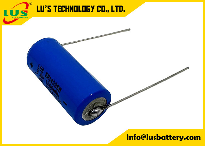 ER14335M 3.6v 2/3AA 1200mAh lisocl2 배터리