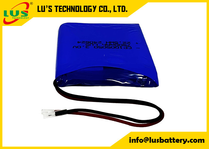 CP1005050 리?? 패치 셀 공급자 LUS 배터리 3.0v 7500mah 얇은 셀 배터리 OEM