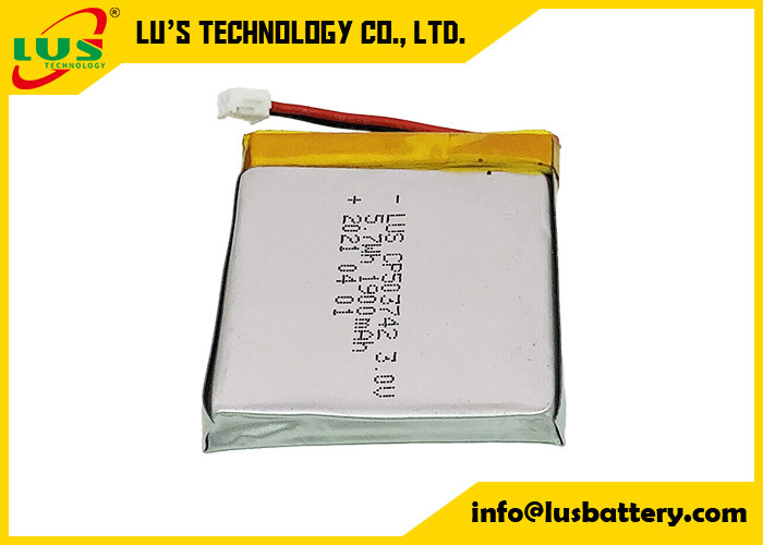 CP503742 3V 1900mAh 특수 얇은 셀 리?? 배터리 3 볼트 평면 리?? 배터리 3V CP503742