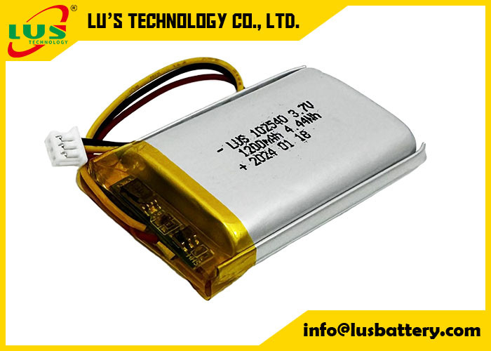 재충전 가능한 리?? 폴리머 배터리 LP102540 3.7V 1200mAh 4.44Wh 3.7 V 리포 배터리 OEM