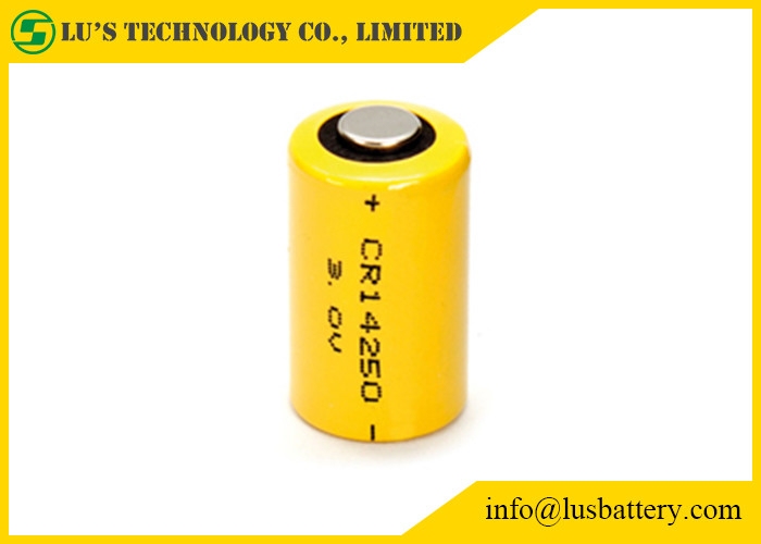 플래쉬 등을 위한 CR14250 리튬 전지 크기 1/2AA 600 mAh CR14250 3V 처분할 수 있는 건전지