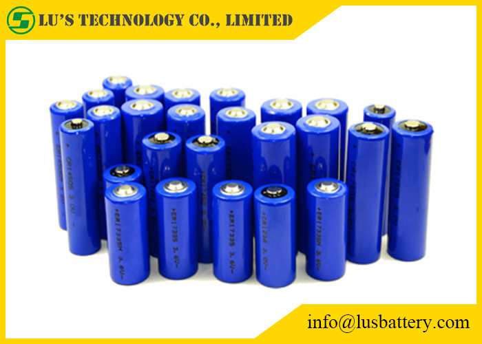 플래쉬 등을 위한 CR14250 리튬 전지 크기 1/2AA 600 mAh CR14250 3V 처분할 수 있는 건전지