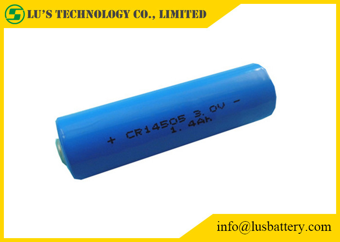 1차형 AA 망간 배터리 CR14505 환경용 3V AA 리?? 배터리 1400mAh 3V 배터리