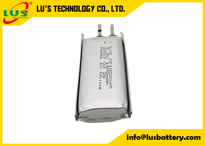 재충전되지 않는 얇은 리?? 이온 소프트팩 배터리 셀 CP1002045 3.0 볼트 리?? 배터리 2000mah