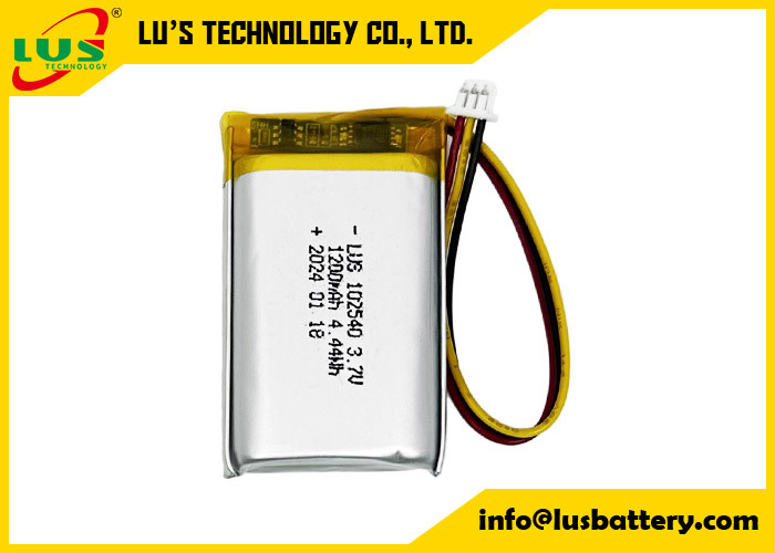 리폴리머 배터리 4.44Wh 3.7 V 리포 배터리 1200mAh LP102540 리?? 배터리 3.7 볼트 배터리 셀