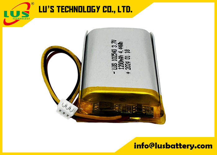 리폴리머 배터리 4.44Wh 3.7 V 리포 배터리 1200mAh LP102540 리?? 배터리 3.7 볼트 배터리 셀