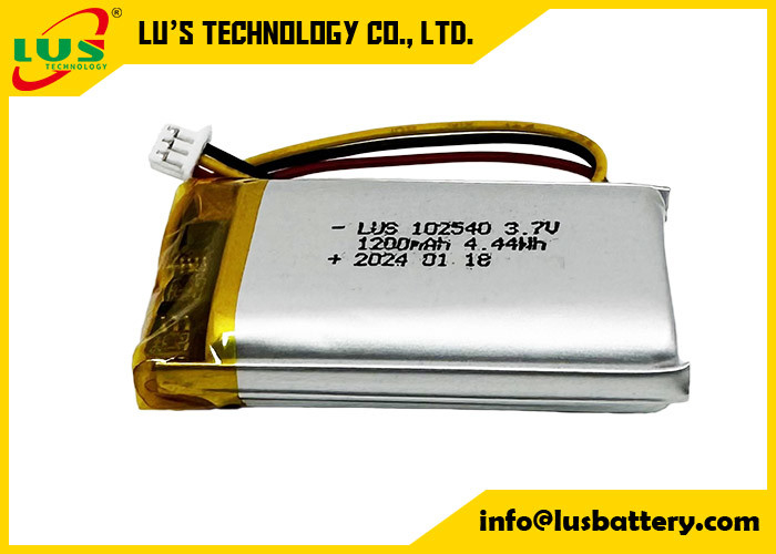 리폴리머 배터리 4.44Wh 3.7 V 리포 배터리 1200mAh LP102540 리?? 배터리 3.7 볼트 배터리 셀
