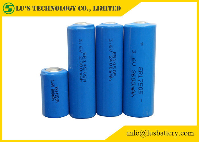 3.6V 1900 mah ER17335 리튬염화치오닐전지 2/3A 30C 저장