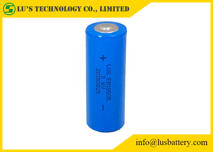 3.6V 4000mAh 리튬 일차 전지 ER18505 Li SoCl2 리튬 전지 크기 A ER18505