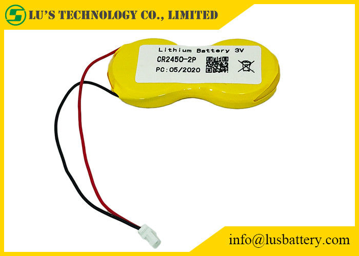 태그를 위한 ECR2450 Limno2 1200 mah 3v 리튬 버튼 전지