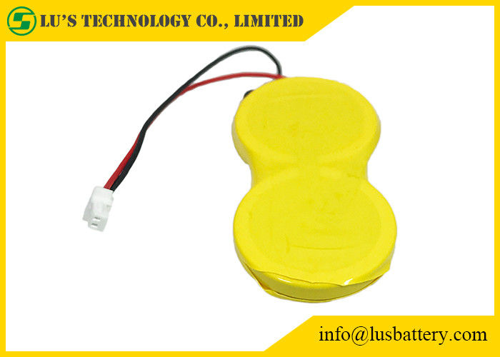 와이어 JST 연결기와 CR2450-2P 버튼 리튬 코인 전지 1200 mah 3.0v