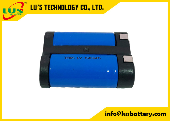 6.0 볼트 리튬 배터리 2CR5 3V 1500 mah EL2CR5BP 6v DL245  리튬 카메라 배터리
