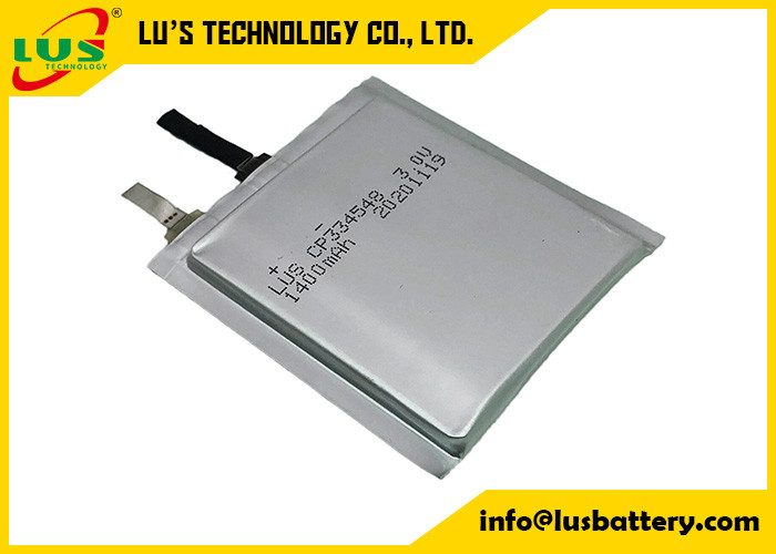 3.0 IOT 수용액을 위한 볼트 1400 mah 리포 초박형 전지 박막 이차 전지