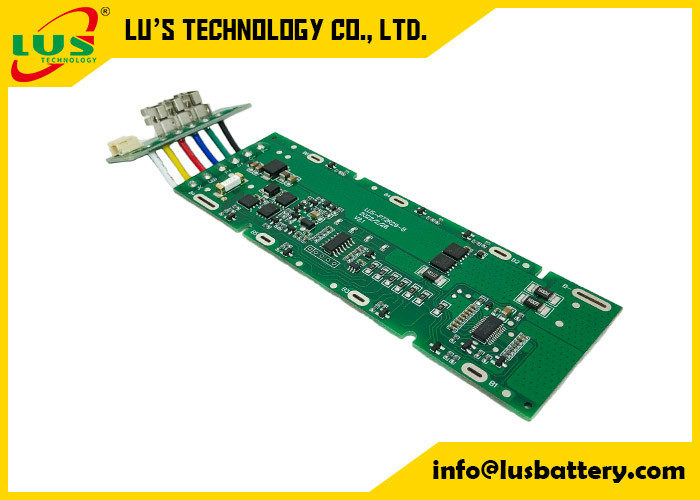 접촉 플레이트와 7S 100A Li 이온 리포 전지 PCM BMS PCB 전지 프로텍션 보드