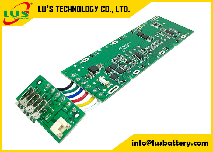 접촉 플레이트와 7S 100A Li 이온 리포 전지 PCM BMS PCB 전지 프로텍션 보드